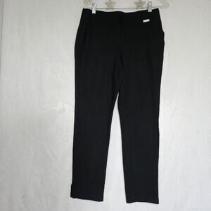 Rafaella Comfort Medium Black Pull On Pants Tummy Control Capsule Minimalist